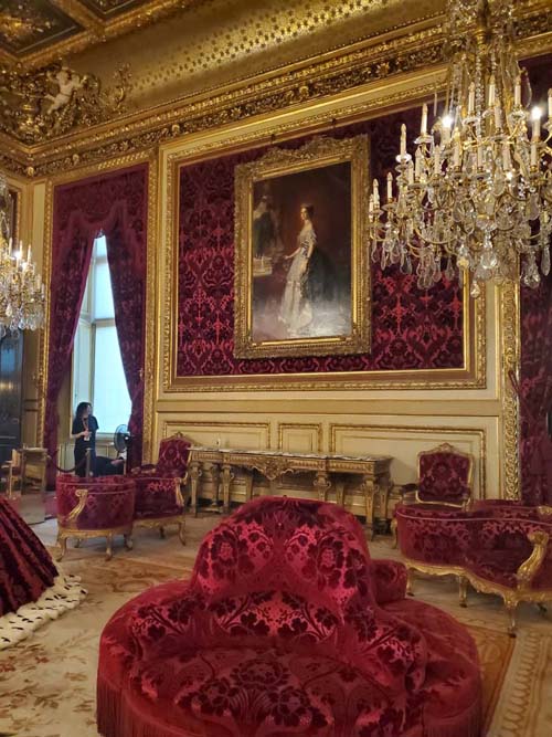 Napoleon III Apartments, Musée du Louvre, Paris, France, July 18, 2025