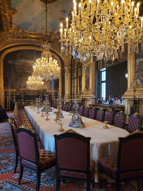 Napoleon III Apartments, Musée du Louvre, Paris, France, July 18, 2025