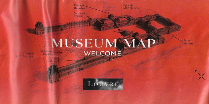 Musée du Louvre Museum Map