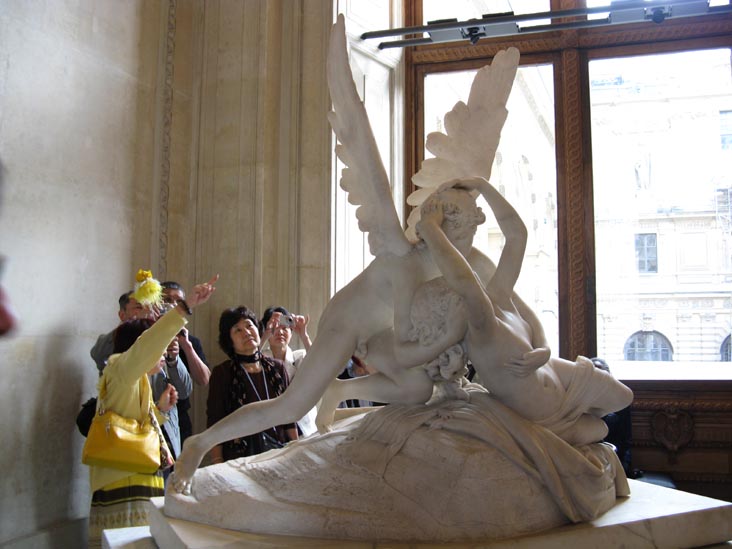 Psyche and Cupid, Room 4, Denon Wing, Musée du Louvre, Paris, France, May 25, 2009