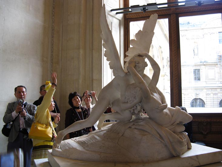 Psyche and Cupid, Room 4, Denon Wing, Musée du Louvre, Paris, France, May 25, 2009