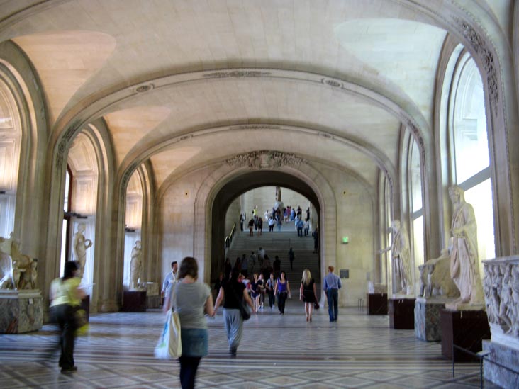 Leading to Winged Victory of Samothrace, Musée du Louvre, Paris, France, May 25, 2009