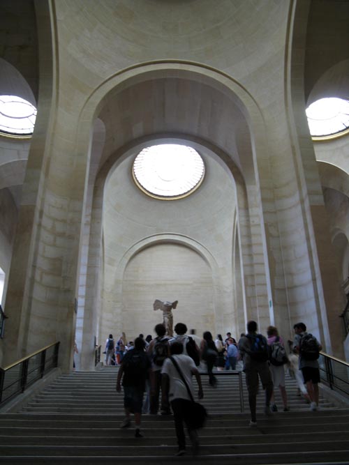 Winged Victory of Samothrace, Musée du Louvre, Paris, France, May 25, 2009