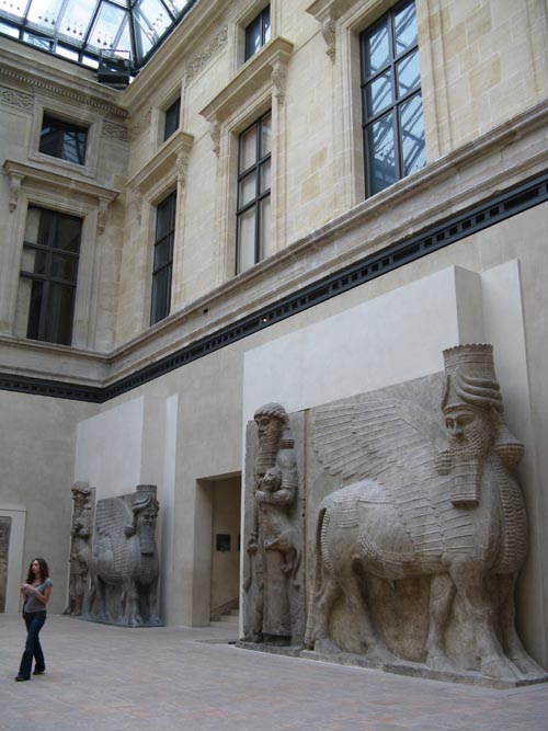 Palace of Sargon II, Musée du Louvre, Paris, France, May 25, 2009