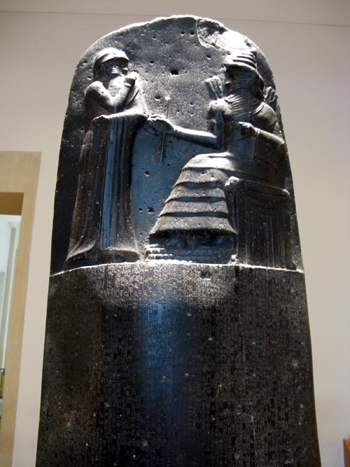 Code of Hammurabi, Musée du Louvre, Paris, France, May 25, 2009