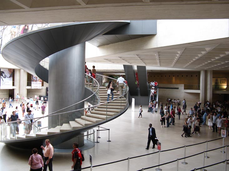 Napoleon Hall, Musée du Louvre, Paris, France, May 25, 2009