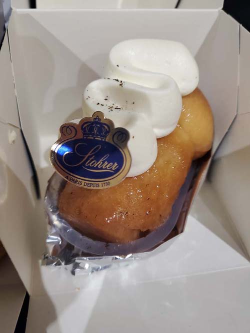 Stohrer Baba Chantilly, Paris, France, July 17, 2025