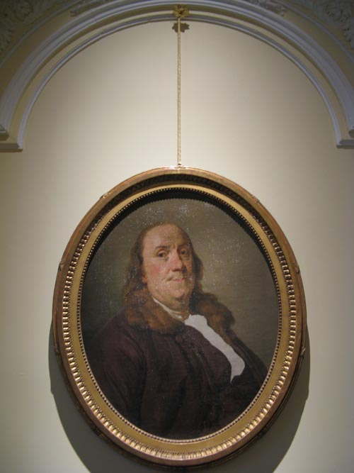 Ben Franklin Portrait, Musée Carnavalet, 23, Rue de Sévigné, 3e Arrondissement, Paris, France