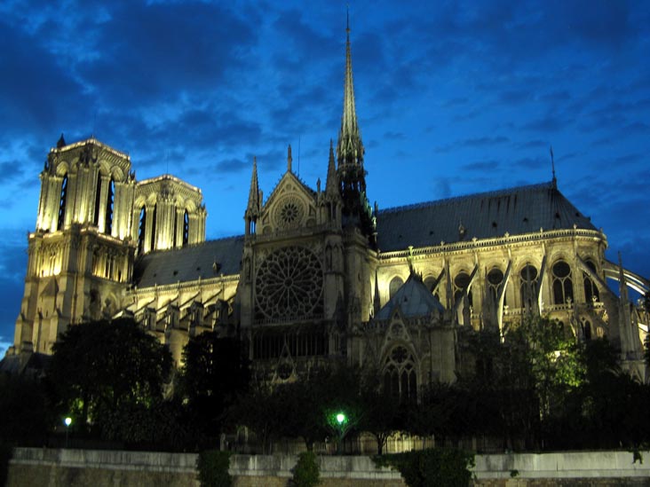 Cathédrale Notre-Dame de Paris, 6 Parvis Notre-Dame-Place Jean-Paul II, 4e Arrondissement, Paris, France, May 23, 2009