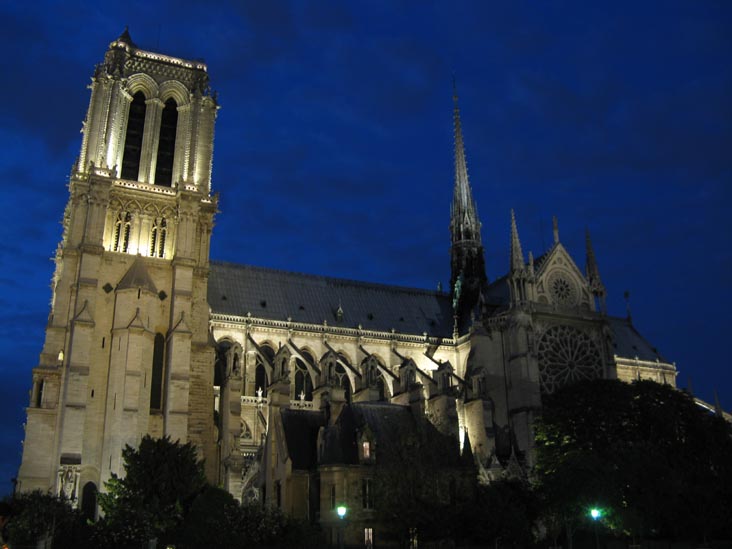 Cathédrale Notre-Dame de Paris, 6 Parvis Notre-Dame-Place Jean-Paul II, 4e Arrondissement, Paris, France, May 23, 2009