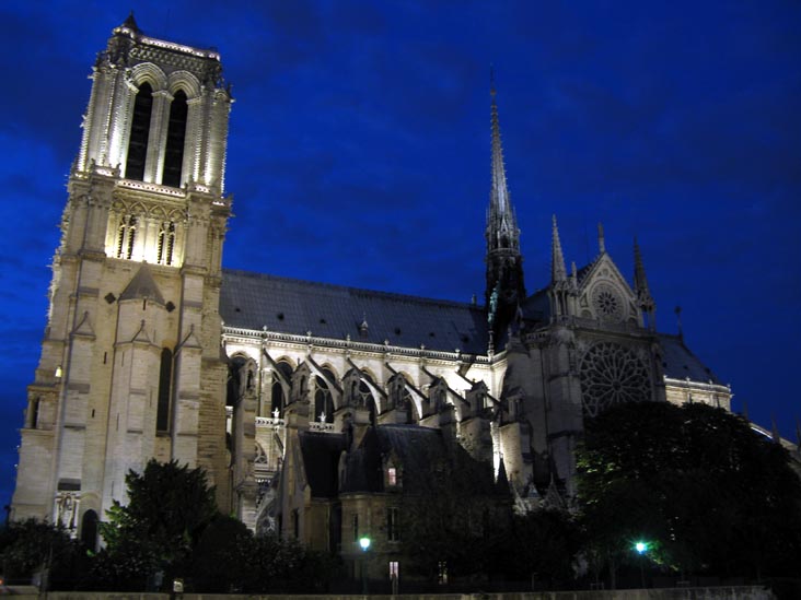 Cathédrale Notre-Dame de Paris, 6 Parvis Notre-Dame-Place Jean-Paul II, 4e Arrondissement, Paris, France, May 23, 2009