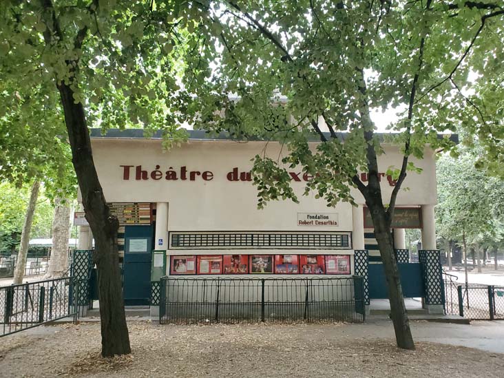 Théâtre du Luxembourg, Jardin du Luxembourg, 6e Arrondissement, Paris, France, July 14, 2025