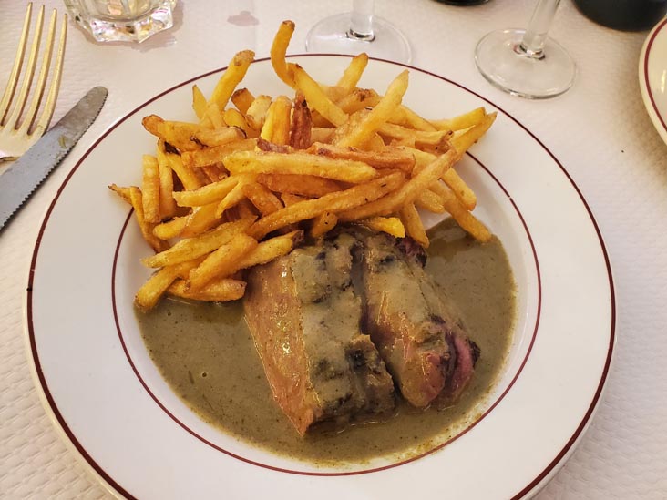 Steak Frites, Le Relais de l'Entrecôte, Paris, France, July 16, 2025