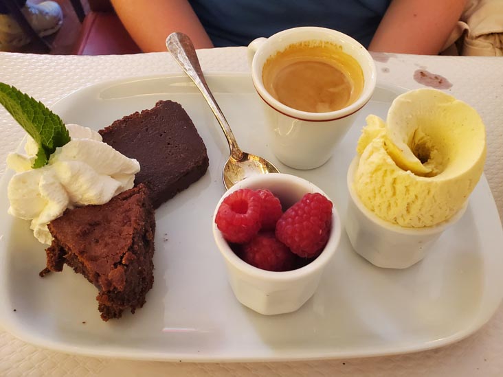 Dessert, Le Relais de l'Entrecôte, Paris, France, July 16, 2025