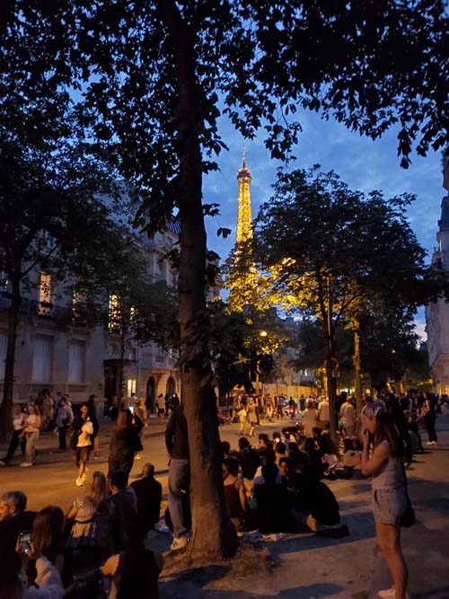 Bastille Day/La Feête Nationale, Av. Emile Deschanel Near Rue Marinoni, 7e Arrondissement, Paris, France, July 14, 2025