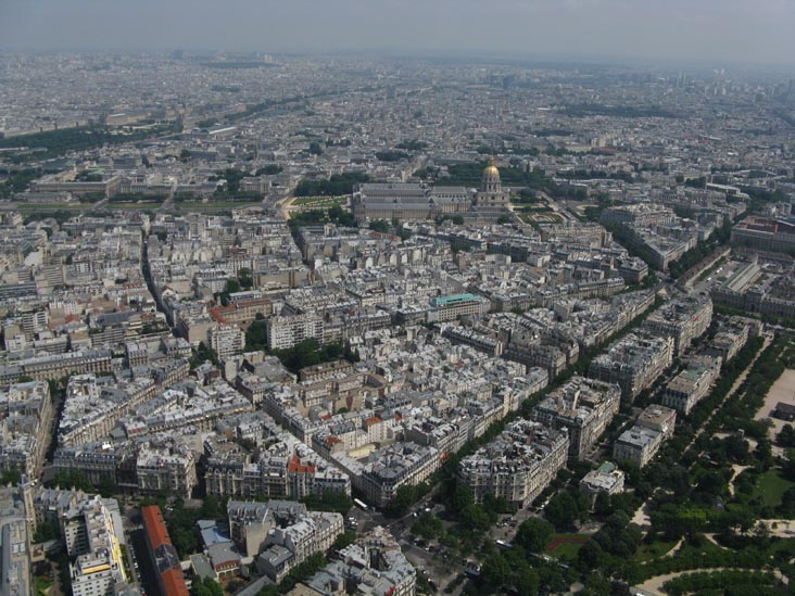 View From Top Floor (Sommet), Eiffel Tower (Tour Eiffel), Paris, France