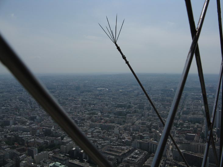 View From Top Floor (Sommet), Eiffel Tower (Tour Eiffel), Paris, France