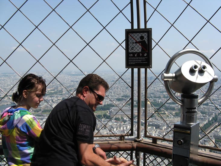 Top Floor (Sommet), Eiffel Tower (Tour Eiffel), Paris, France