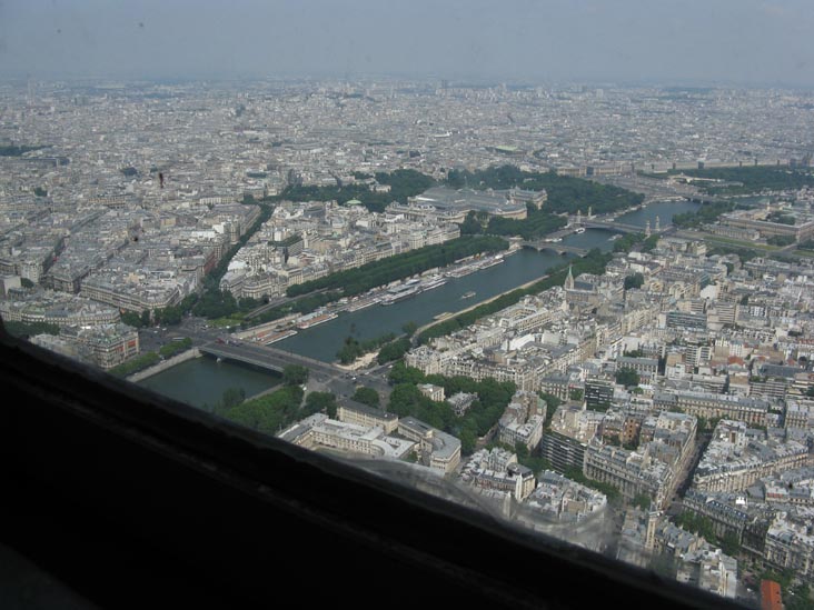 View From Top Floor (Sommet), Eiffel Tower (Tour Eiffel), Paris, France