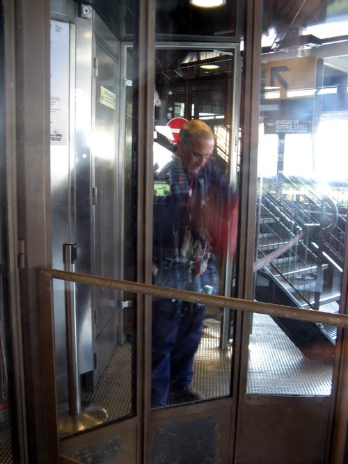 Escalier 2, Top Floor (Sommet), Eiffel Tower (Tour Eiffel), Paris, France