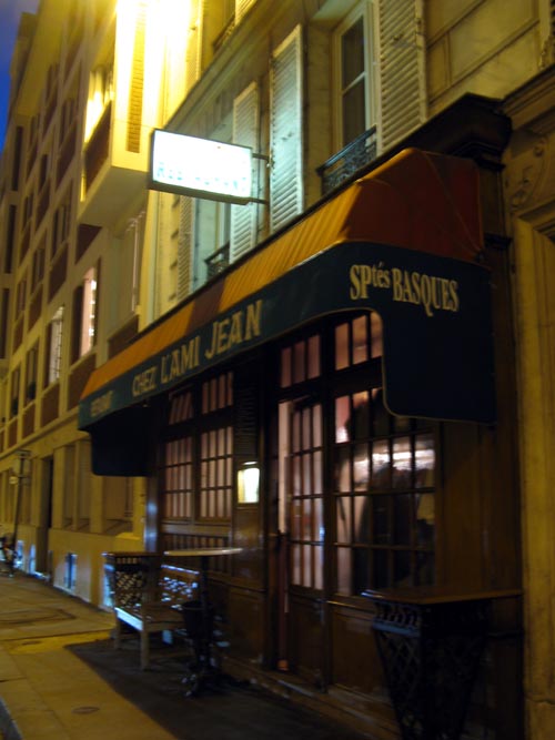 Chez L'Ami Jean, 27, Rue Malar, 7e Arrondissement, Paris, France