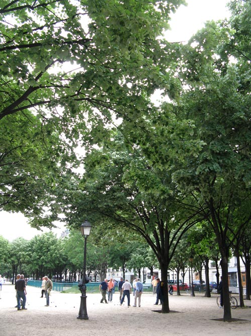 Pétanque, Esplanade des Invalides, 7e Arrondissement, Paris, France