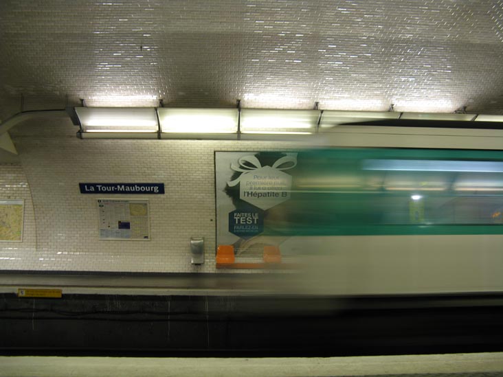 La Tour-Maubourg Métro Station, 7e Arrondissement, Paris, France