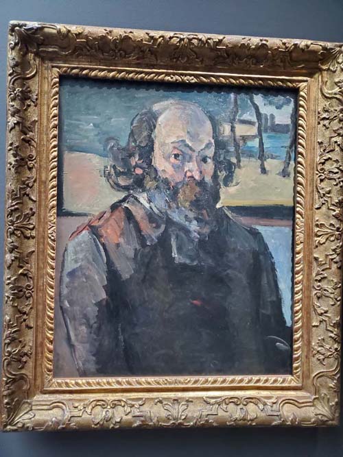 Portrait de l'artiste by Paul Cézanne, Musée d'Orsay, Paris, France, July 16, 2025