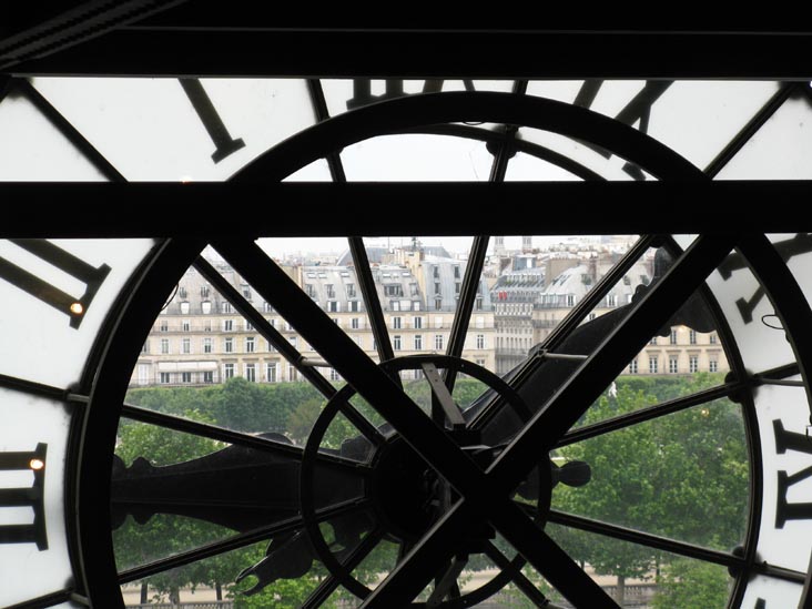 View Through Clock, Level 6, Musée d'Orsay, Paris, France, May 23, 2009