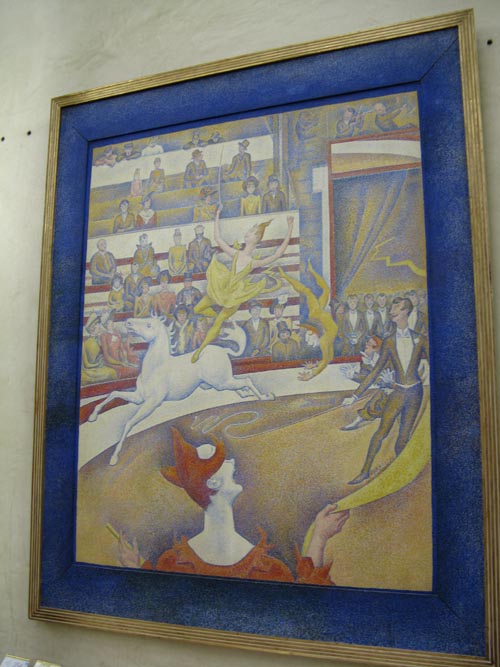 Le Cirque (The Circus), Georges Seurat, Salle 46, Musée d'Orsay, Paris, France, May 23, 2009