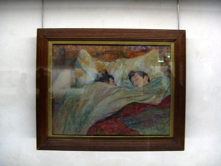 Dans le Lit, Henri de Toulouse-Lautrec, Musée d'Orsay, Paris, France, May 23, 2009