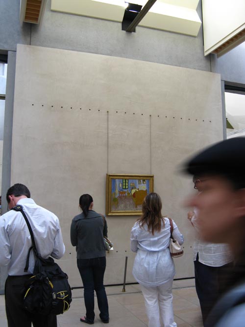 Bedroom in Arles, Vincent Van Gogh, Salle 35, Musée d'Orsay, Paris, France, May 23, 2009