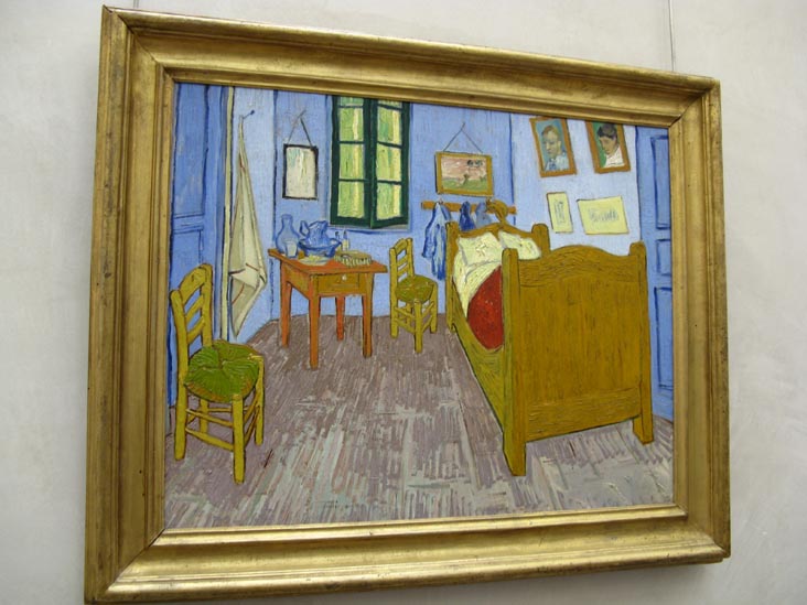 Bedroom in Arles, Vincent Van Gogh, Salle 35, Musée d'Orsay, Paris, France, May 23, 2009