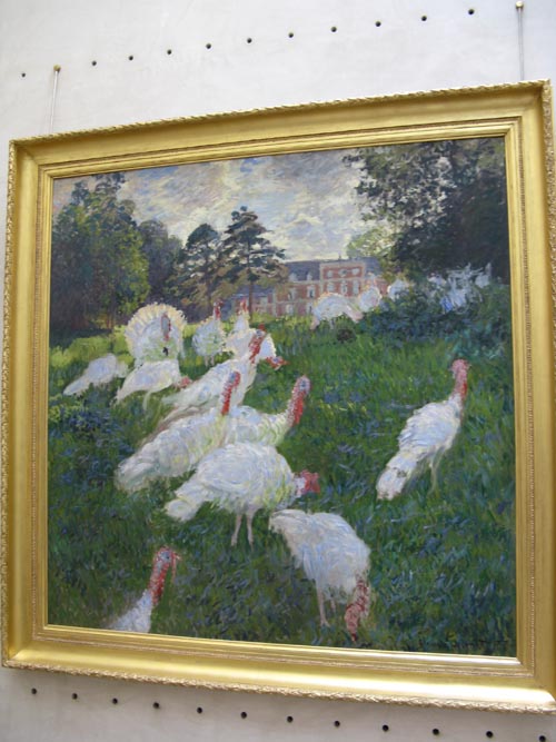 Les Dindons, Claude Monet, Salle 32, Musée d'Orsay, Paris, France, May 23, 2009