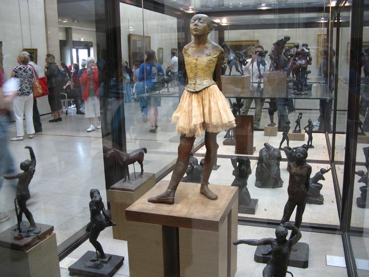 Degas Sculptures, Salle 31, Musée d'Orsay, Paris, France, May 23, 2009