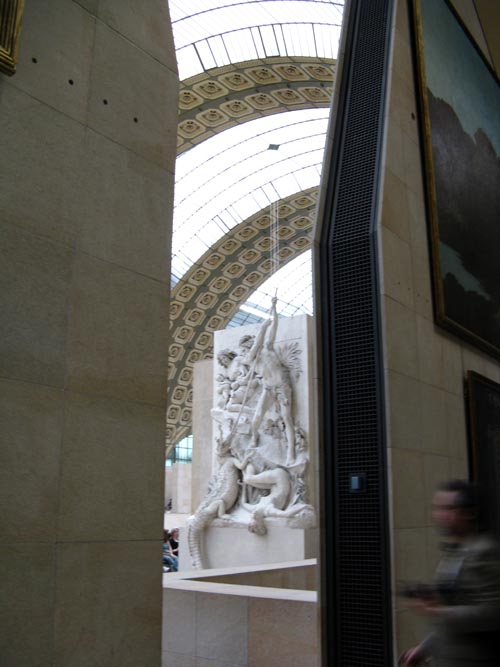Les Nubiens, Ernest Barrias, Terrasse Seine, Musée d'Orsay, Paris, France, May 23, 2009