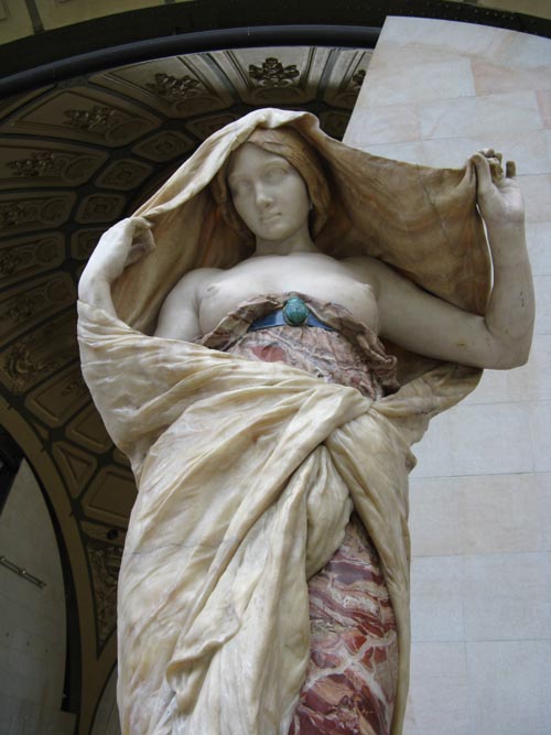 La Nature se dévoilant à la Science (Nature Unveiling Herself Before Science), Musée d'Orsay, Paris, France, May 23, 2009