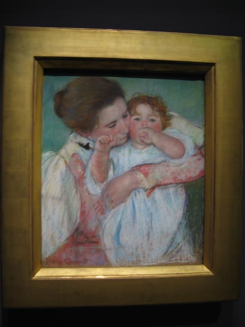 Mother and Child, Mary Cassatt, Musée d'Orsay, Paris, France, May 23, 2009