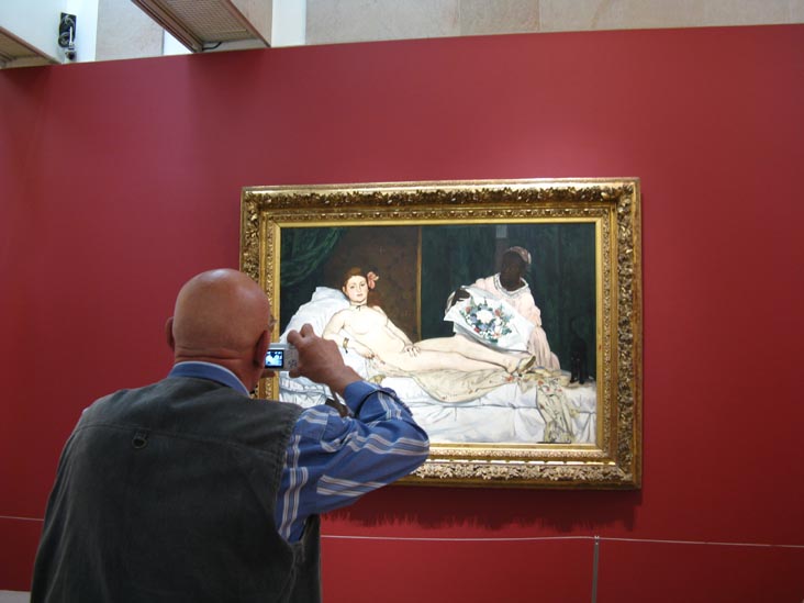 Olympia, Edouard Manet, Salle 14, Musée d'Orsay, Paris, France, May 23, 2009
