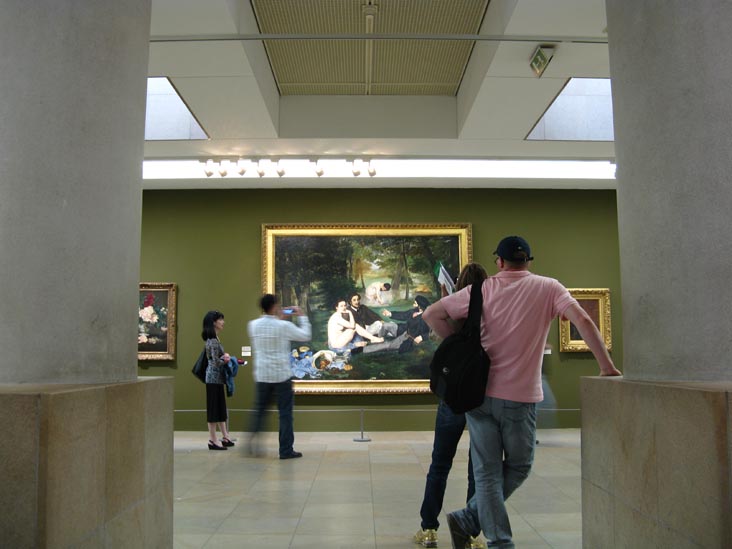 Le Déjeuner sur l'Herbe, Galerie Seine, Edouard Manet, Musée d'Orsay, Paris, France, May 23, 2009