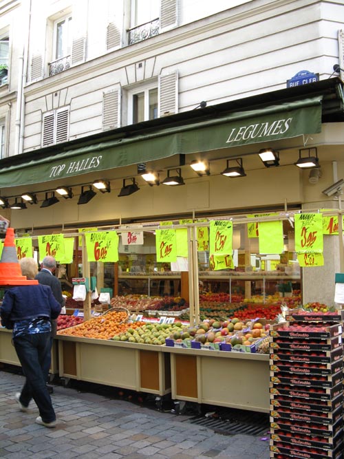Top Halles, Rue Cler, 7e Arrondissement, Paris, France
