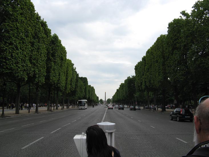 Place de la Concorde From Champs-Élysées, 8e Arrondissement, Paris, France, May 23, 2009