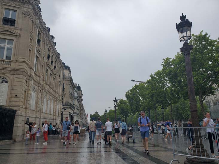 Champs-Élysées From Place Charles de Gaulle, 8e Arrondissement, Paris, France, July 17, 2025