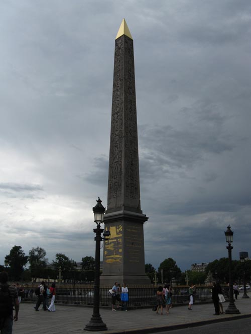 Obelisk, Place de la Concorde, 8e Arrondissement, Paris, France, May 23, 2009