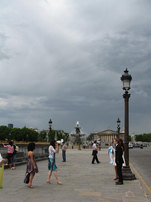 Wedding Photo, Place de la Concorde, 8e Arrondissement, Paris, France, May 23, 2009