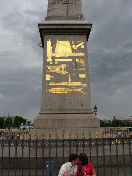 Obelisk, Place de la Concorde, 8e Arrondissement, Paris, France, May 23, 2009