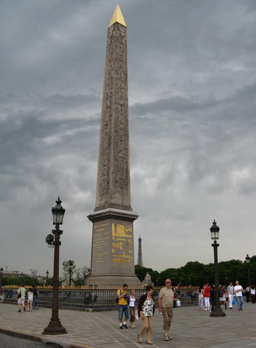 Obelisk, Place de la Concorde, 8e Arrondissement, Paris, France, May 23, 2009