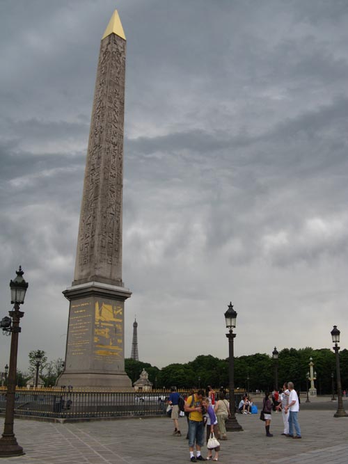 Obelisk, Place de la Concorde, 8e Arrondissement, Paris, France, May 23, 2009