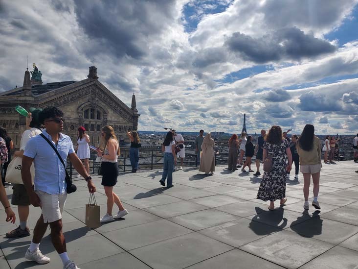 Galeries Lafayette Roof, 40 Boulevard Haussmann, 9e Arrondissement, Paris, France, July 17, 2025