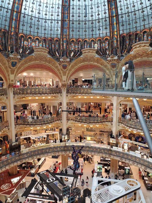 Galeries Lafayette, 40 Boulevard Haussmann, 9e Arrondissement, Paris, France, July 17, 2025
